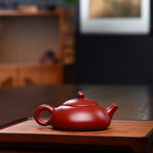 Yixing Zisha Pot Wholesale Dahongpao Ball Hole Dong Suihan Sanyou Donglao Teapot Kung Fu Tea Set One Piece Dropshipping