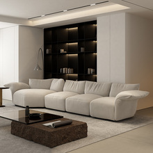 意式轻奢Edre花瓣沙发设计师品牌异形沙发转角布艺沙发大户型客厅