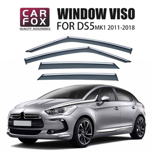 Suitable for CITROEN DS5 hatchback window rain and rain shield rain eyebrow CITROEN DS5 DOOR VISOR