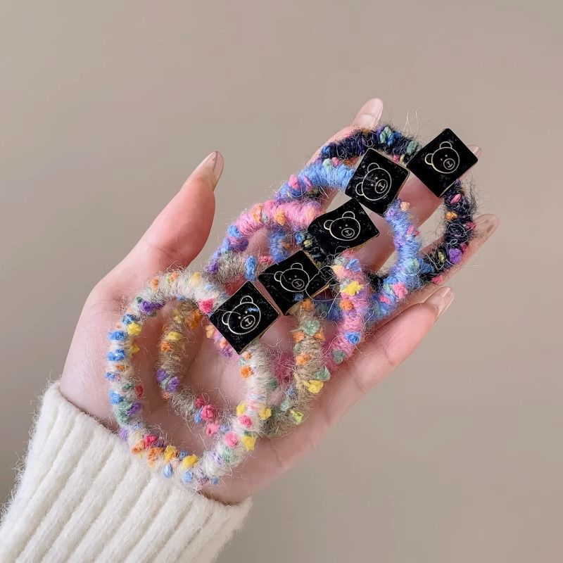 Elastic fashionable cute hair rope