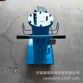 LUC-100×40精细滤油车  移动推车润滑油过滤  嘉硕环保