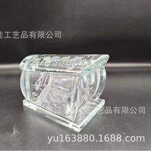 [优质供应商] 水晶殉葬用品 骨灰坛罐 水晶骨灰盒棺材 水晶灵牌位