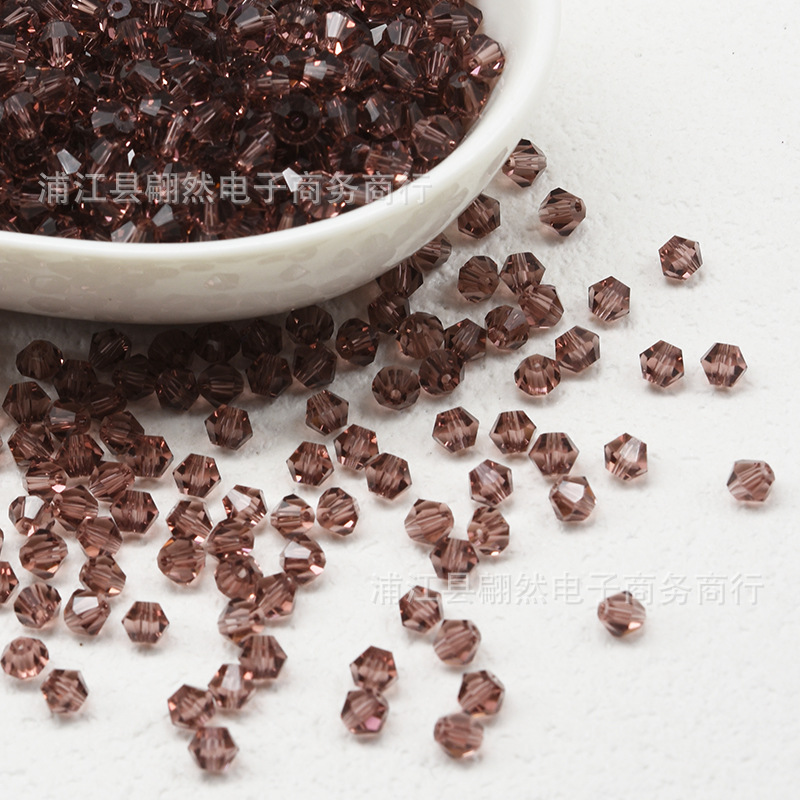 Tím vừa / Hạt kim cương boutique 3mm (100 chiếc/gói)