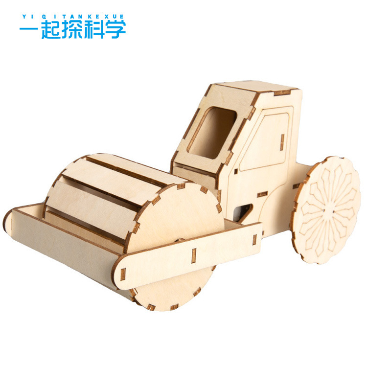 diy homemade electric roller Roller roller primary and secondary school students material package technology small production scientific experiment toys