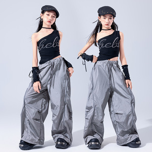 Jazz Dance Costume Girls Trendy Cool Fashionable Children's Show Trendy Clothing Children's Jazz Costume Women's Jazz suit