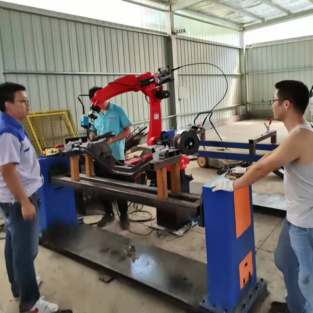 焊接机器人变位机自动焊接机械手金泽6轴机器人行走轨道跨境