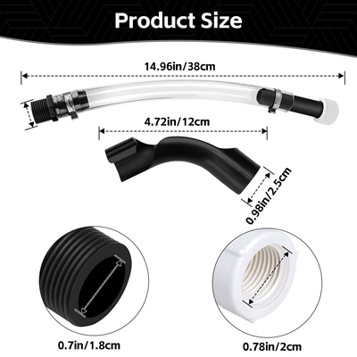 Racing Fuel Filling Hose Tubing