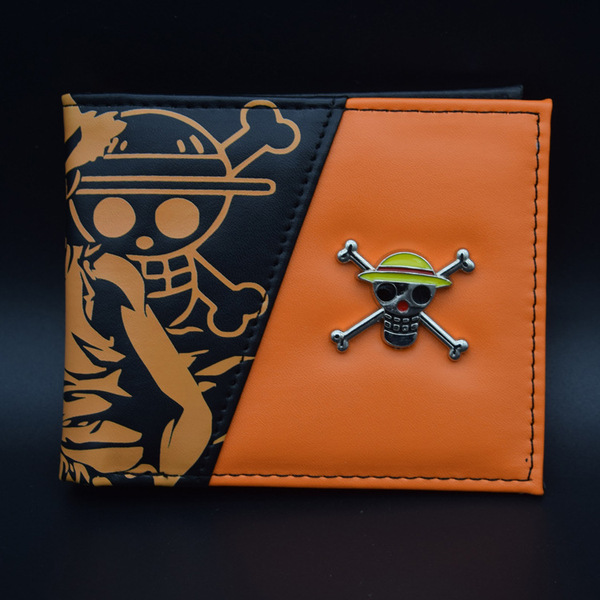 men's cartoon polyurethane wallet