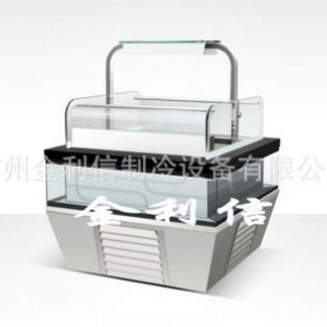 带灯箱三文治柜敞开式三明治展示柜生鲜熟食商用冷藏保鲜柜冷藏柜