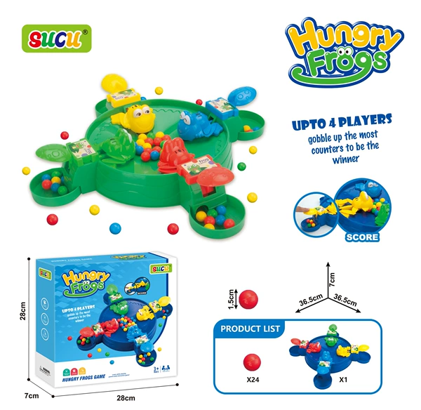 CY220-1 Four-player version of Frog and Pac-Man Game [Minimum bid of 36]