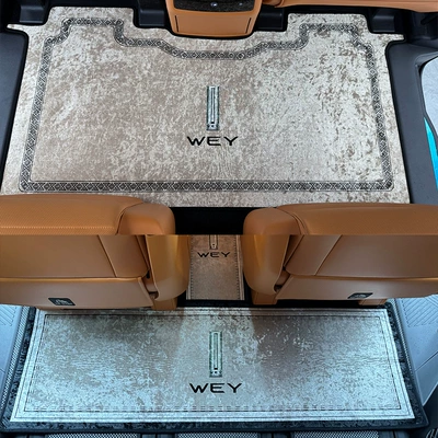 Universal Foot Pad – Second-Row Carpets, Waterproof and Non-Slip - middle-row-original-car-arc-rear-row-gold-free-aisle