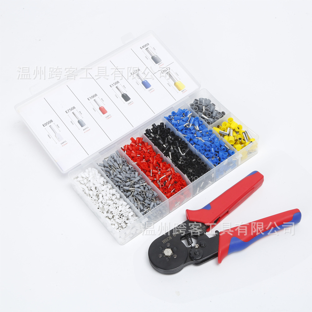 육각 6-6A + 1900 (빨간색과 파란색 핸들 블랙 헤드)