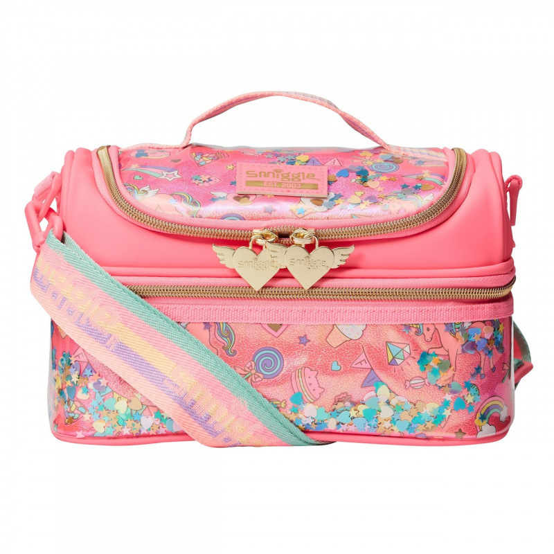 Bolso de comida australiano Bolso de doble capa Fiambrera Escuela primaria Niños Bolsa impermeable