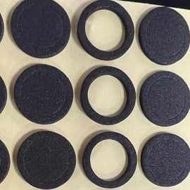 黑色eva泡棉垫圈加厚背胶EVA垫密封圈自粘0型防滑圆形垫圈缓冲垫