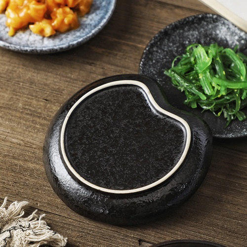 5-inch lotus leaf dish, side dish, sushi dish, dim sum dish, restaurant hotel Tugu dish, retro tableware dish