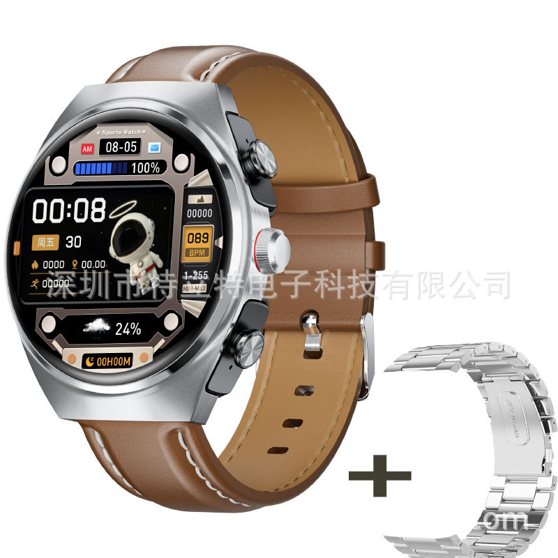 Cross-border MT95 2 en 1 reloj inteligente Bluetooth doble llamada música salud deportes TWS auriculares multifunción