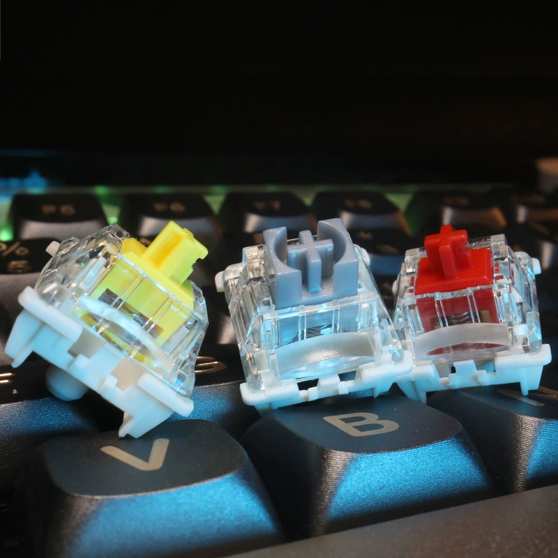 GATERON Jiadalong G pro3.0 стем механического клавиатурного переключателя, трёхслойные контакты, заводская доработка