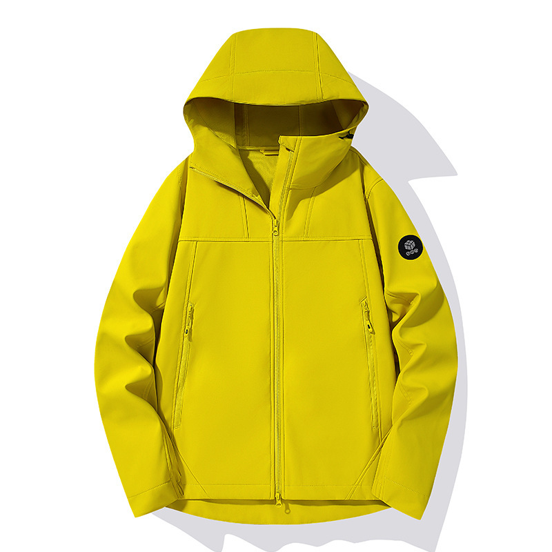 JK2699 Outdoor Sports Hooded Softshell Jacket for Women, Windproof and Waterproof Thin Coat, Men's Autumn Casual Jacket JK2699 Outdoor Sports Hooded Softshell Jacket for Women, Windproof and Waterproof Thin Coat, Men's Autumn Casual Jacket