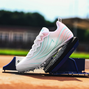 Cross-border track and field shoes men's training shoes professional high school entrance examination physical examination students spike shoes long running sprint standing jump shoes