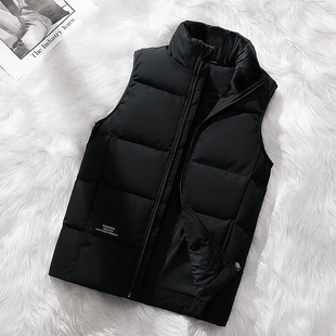 Autumn and Winter New Light Down Casual Vest Men's plus size Warm Vest Winter Couple's Sports Jacket Women's Trendy