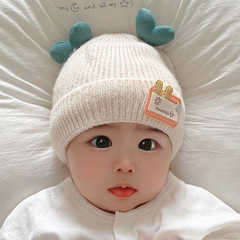 嬰兒帽子兒童女寶寶可愛秋冬新生兒冬季嬰幼兒男童護耳帽加絨超萌
