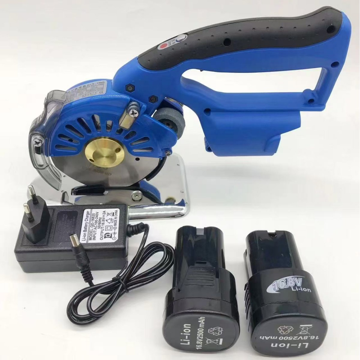 Servo cuchillo circular eléctrico de accionamiento directo cortador de tijeras mecánicas eléctricas cortador de tela cortador de tela sin escobillas ajustable de velocidad cortador de empuje manual