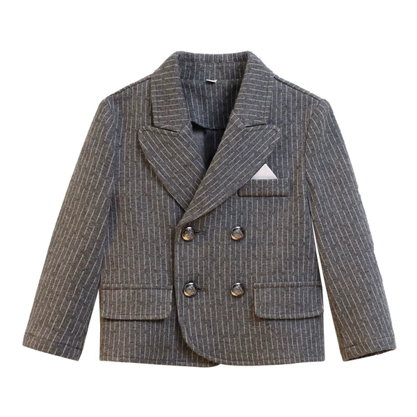Striped single jacket