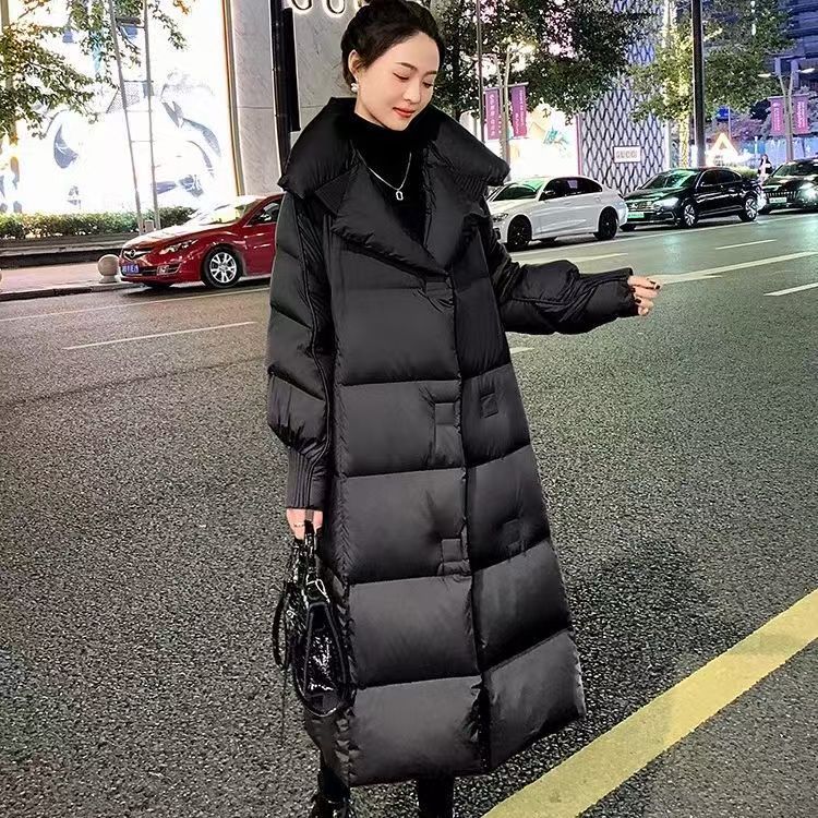 블랙 [고급 코튼 코트]