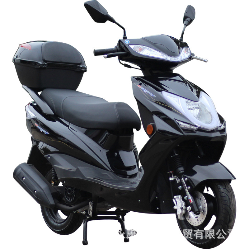 Xinxun Eagle motocicleta nacional cuatro inyección eléctrica adulto de dos ruedas de combustible 125CC puede licencia fábrica de scooter al por mayor