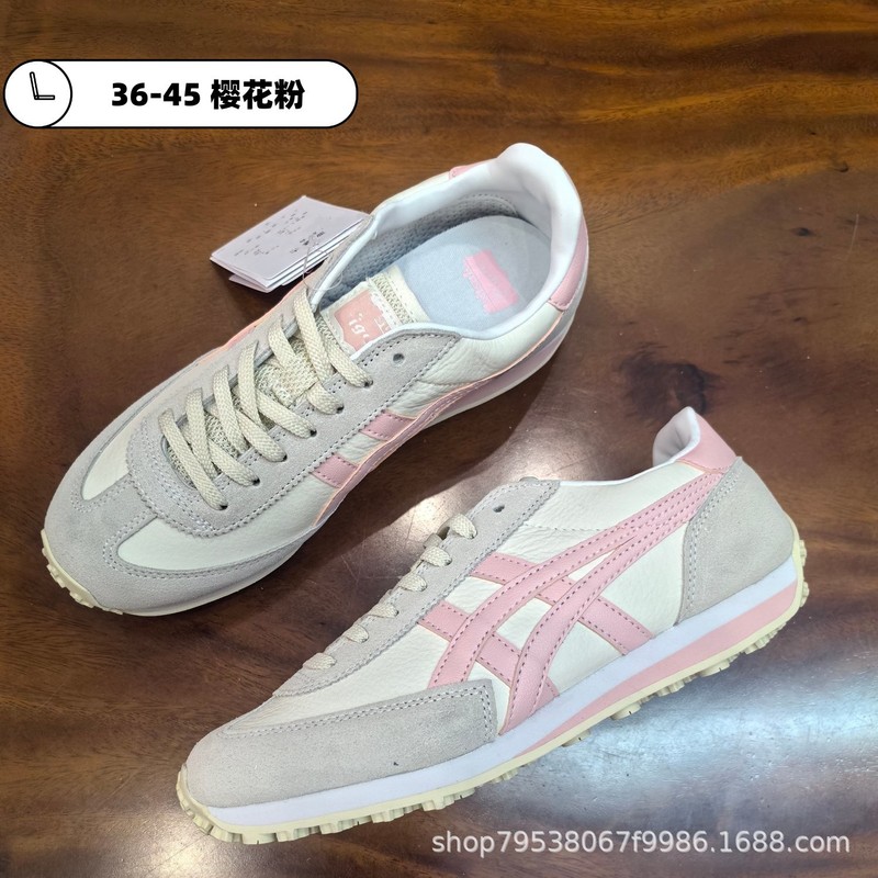 莆田鞋工厂鬼冢老虎etr运动复古阿甘系鞋带休闲软底平底轻便鞋|undefined