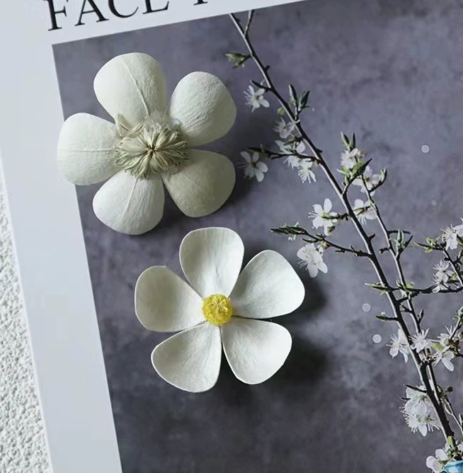 Floral aromatherapy, candle, materials set, photo frame, sample, handmade
