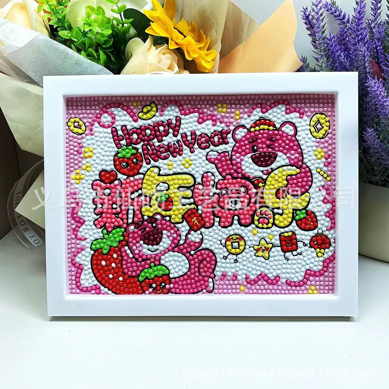 Набор для алмазной живописи Sanrio Kuromi, 17×22 см пластиковая рамка, набор для творчества DIY для детей