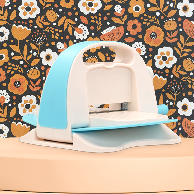Máquina de arte en papel Kamei, troqueladora manual, corte y estampado, juguete educativo de recorte