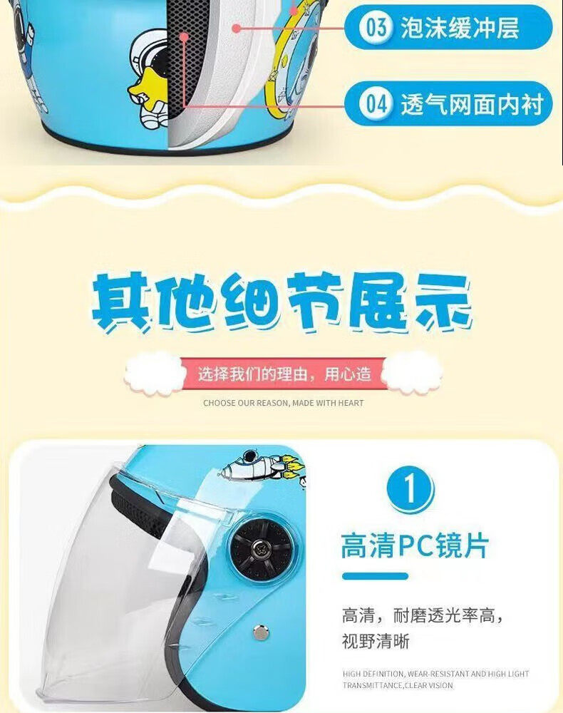 3C Certified New National Standard Astronaut Electric Vehicle Helmet Men's Summer Electric Motorcycle All-Season Safety Helmet
