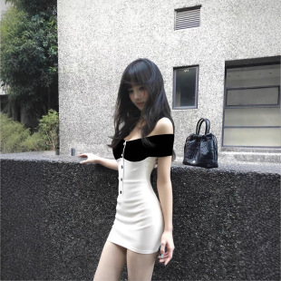 TZ7236��ʽ�OӋ�Ը�һ�ּ�ײɫ�B��ȹŮ���������@�ݰ��ζ�ȹ��