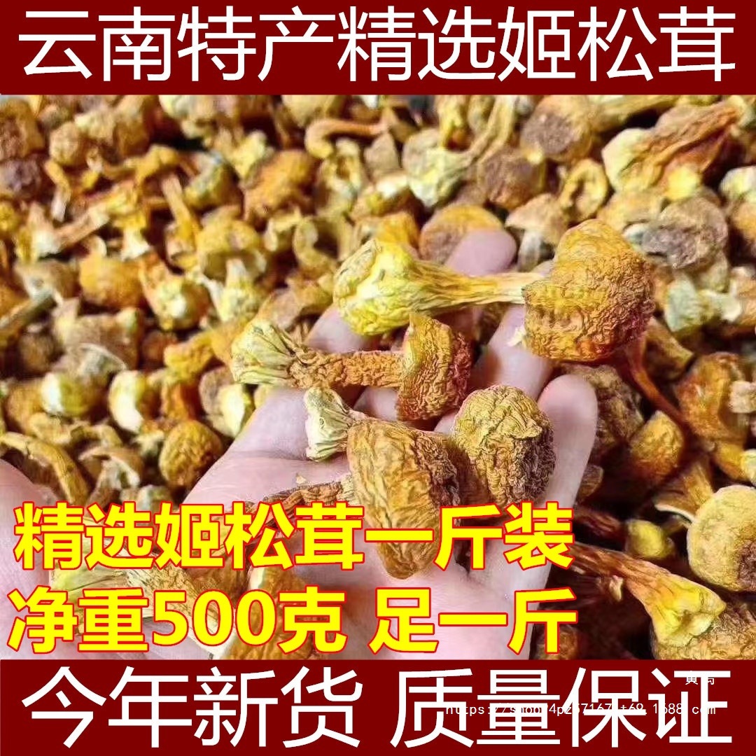 云南新货姬松茸姬松茸干货巴西蘑菇姬松茸250g500g足一斤包邮