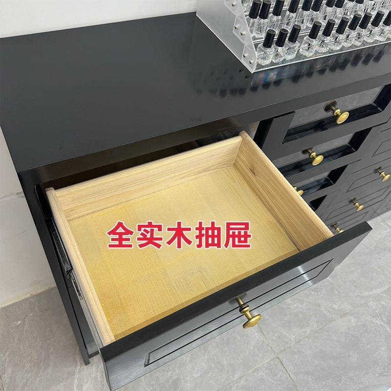 Stand for manicure, nail polish, storage system