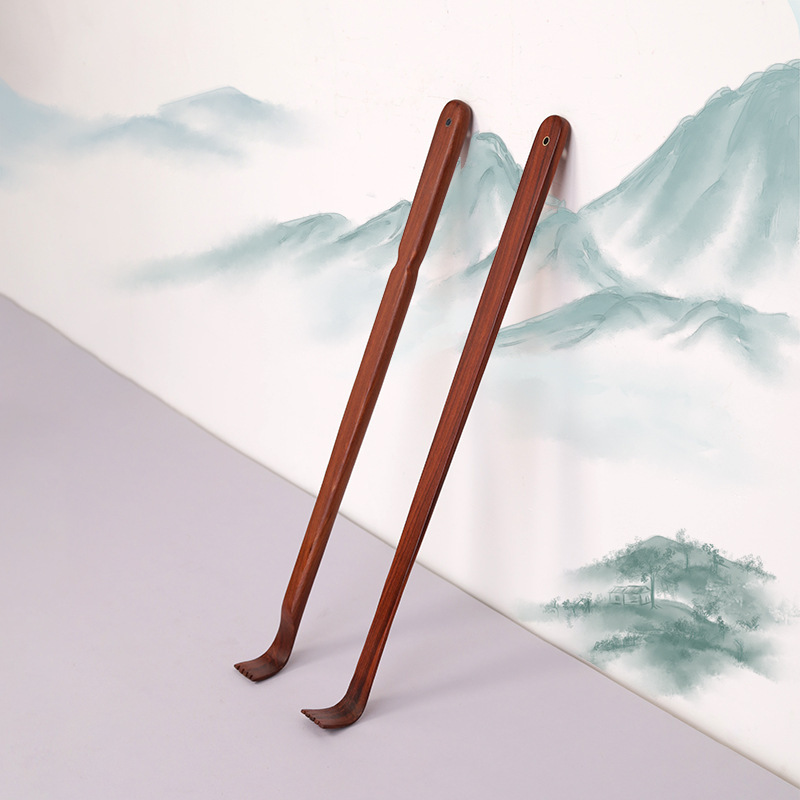 Small-Leaf Red Sandalwood Back Scratcher Multifunctional Self-Scratching Solid Wood Unpainted Household Itch Relief