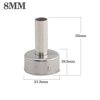 Crack Quick2008 boquilla de pistola de aire caliente 858D 858A 705 861X boquilla de pistola de aire caliente