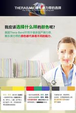 美国赛乐弹力带Thera-Band含乳胶弹力带拉伸带扁皮筋健身康复训练