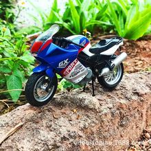 出口外贸1:12合金车赛车跑车摩托车川崎雅马哈本田宝马摆件收藏