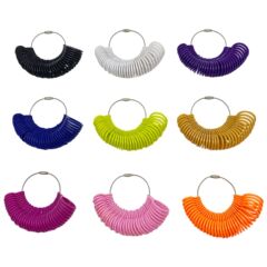 Standard plastic No. 1-33 Hong Kong ring ring measurer finger size measurement ring number measurement ring