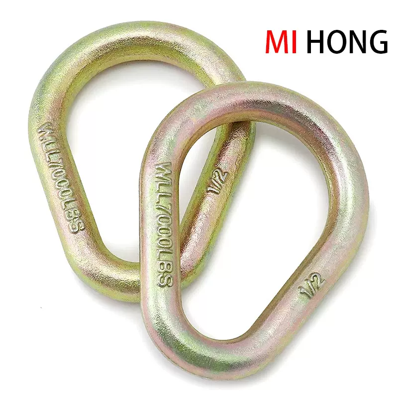 合金钢锻造梨形环 起重吊环 吊索具配件起重配件批发厂家直供