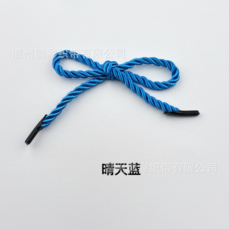 Cuerda de 3 Cabos para Bolsa de 4 mm de Poliéster y TPU para Bolsas de Regalo y Papel