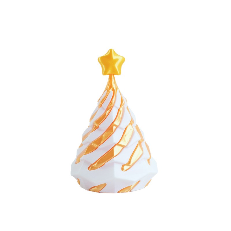 跨境新款3d打印玩具摆件Impossible Christmas tree圣诞树推推乐|undefined