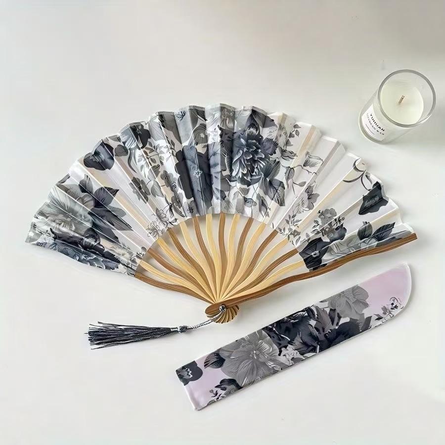 Gray dragon fan + gray fan cover
