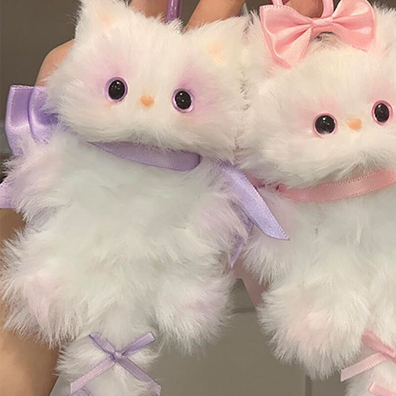 Halloween Twist Stick Kitty Colgante hecha a mano DIY material bolsa colgante regalo de cumpleaños para novia