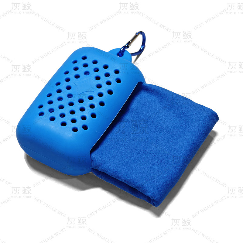 사파이어 블루 롱 실리콘 케이스