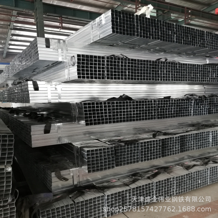 厂家供应Q195镀锌带方矩管 市政护栏专用管 镀锌方管 规格齐全
