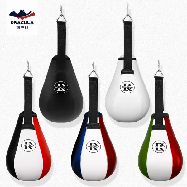 Pear-Shaped Small Sandbag Boxing Sparring Muay Thai Dodge Hanging Water Drop Type Professional Reaction Training Equipment
